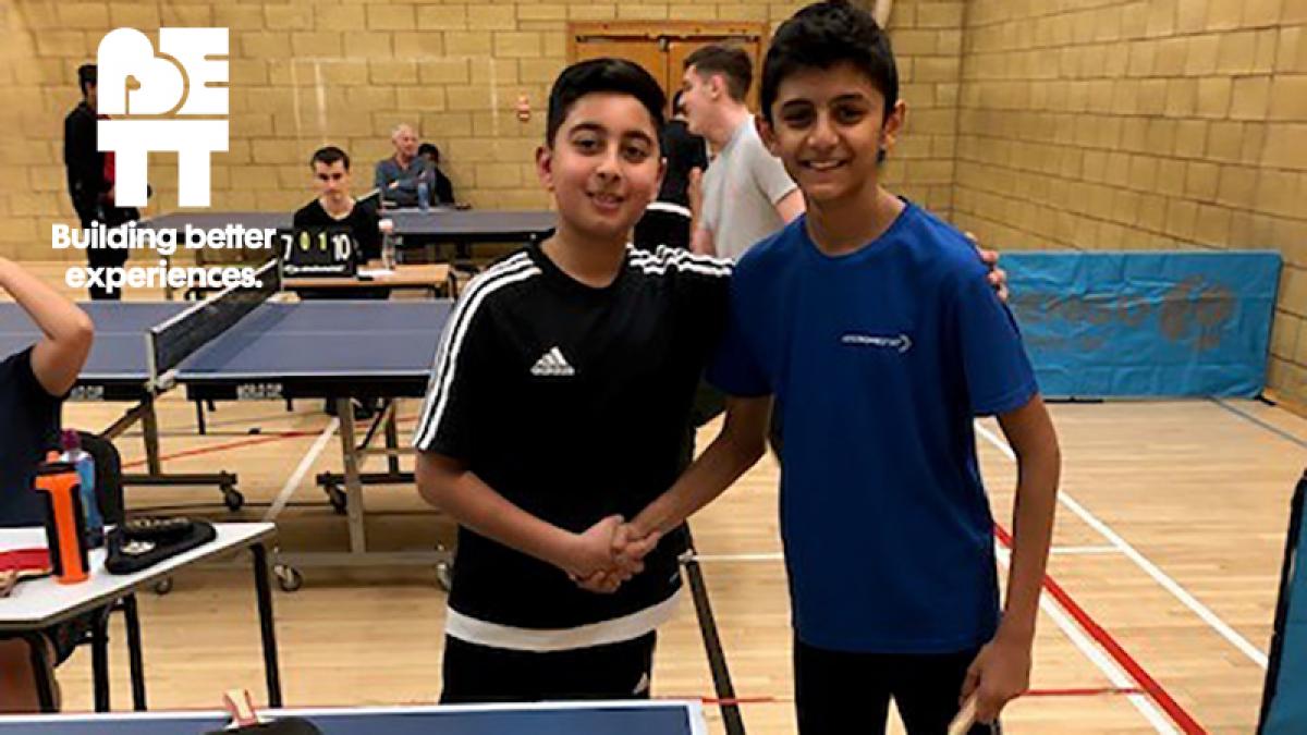 Be TT: Pairs League is perfect for youngsters