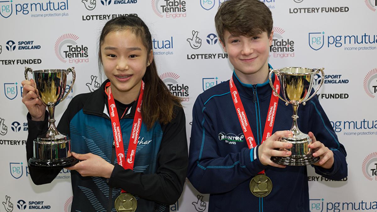 Chan and Davies are National Cup champions
