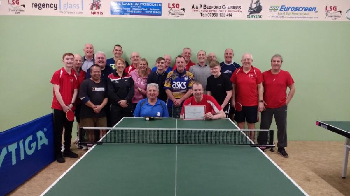 North West Pride of Table Tennis Award Winners